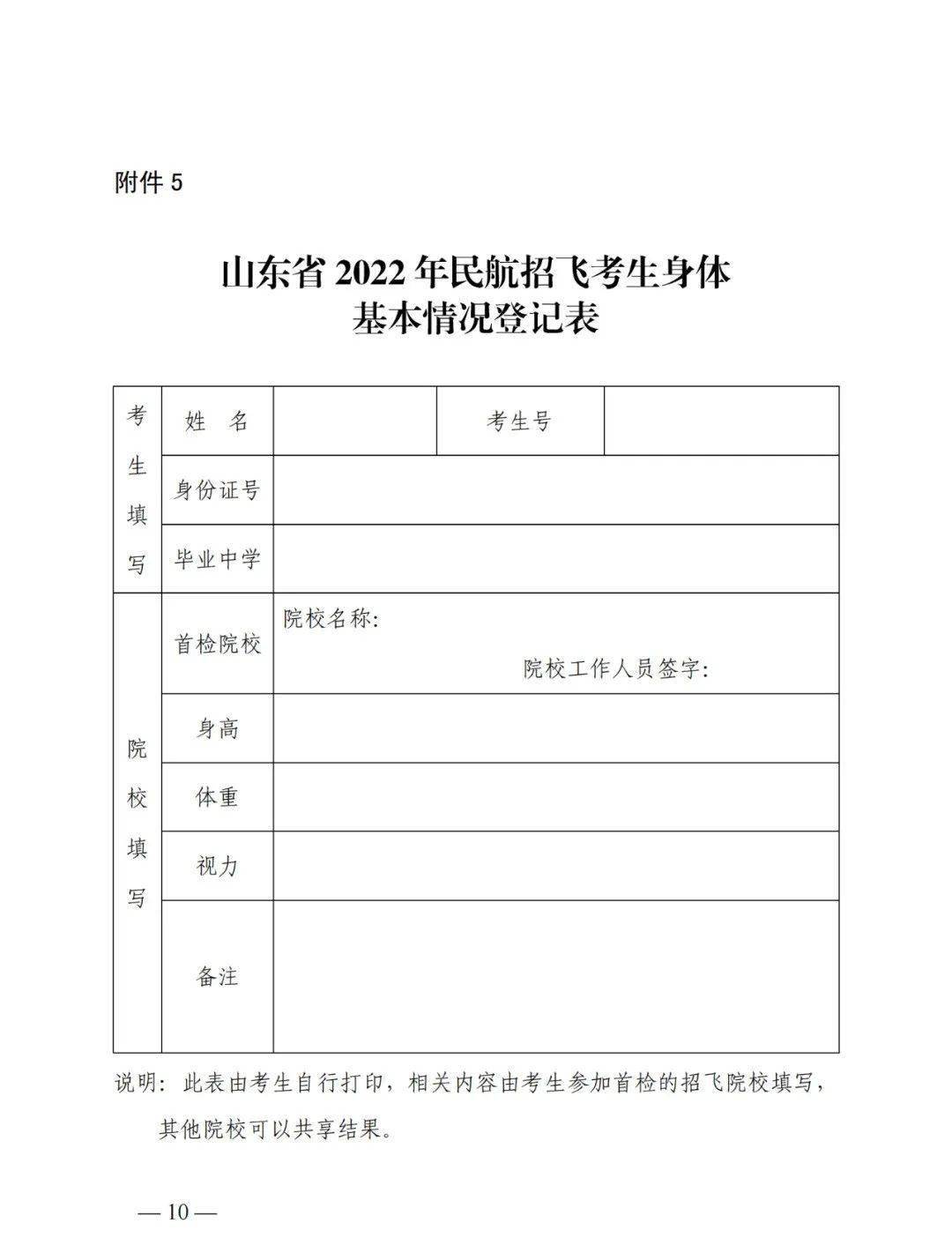 民航局最新招飞标准