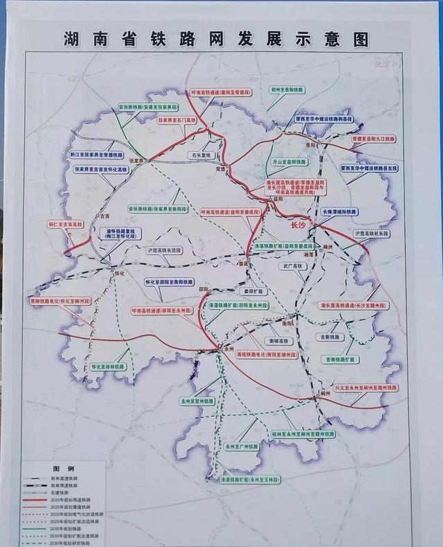 怀桂高铁最新线路图